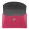 JAM Paper Italian Leather Business Card Holder Case with Round Flap